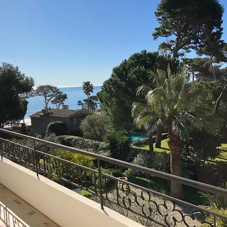 Palmiers Et Pins Face A La Dans Classee Du Cap D * أنتيب